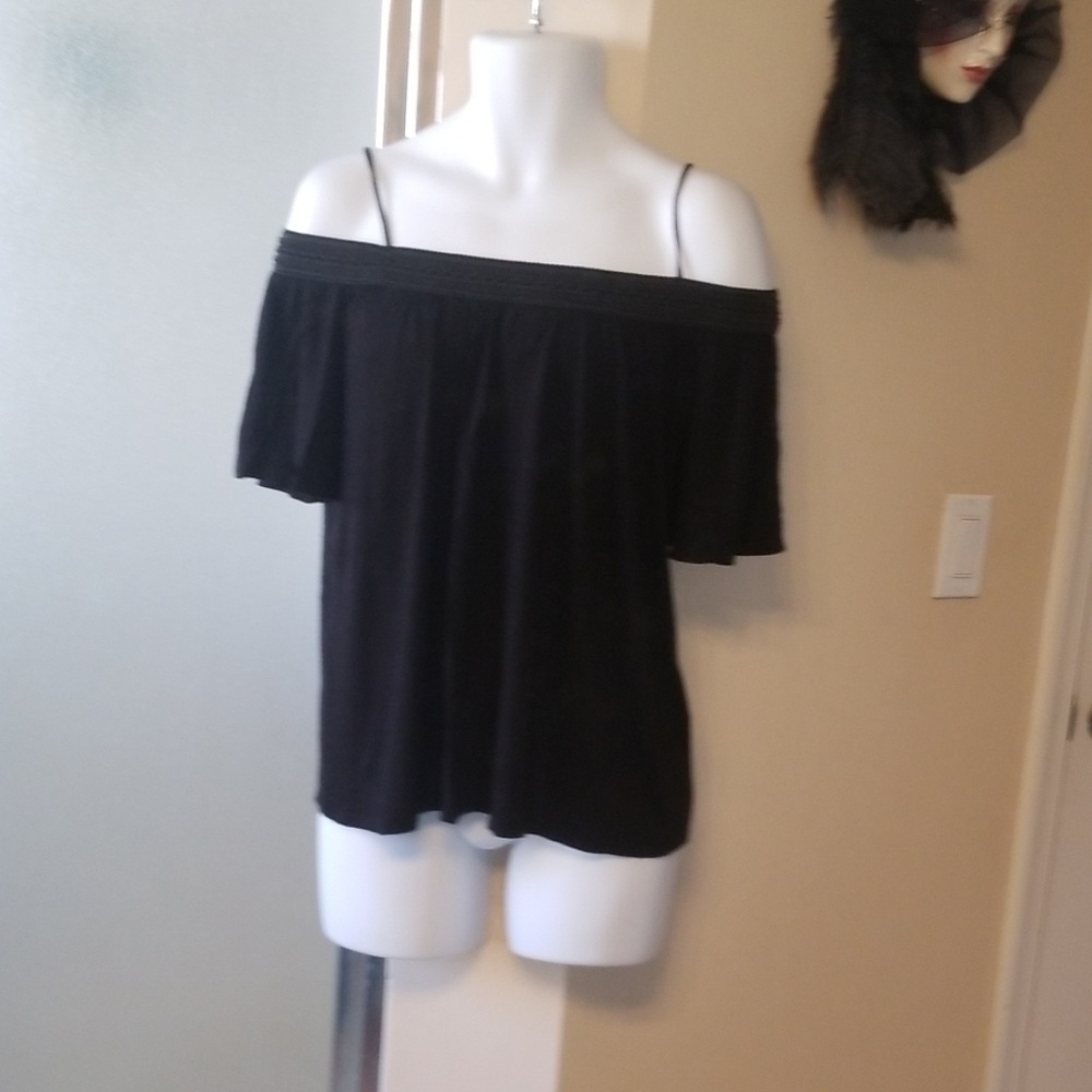 May Pink off the shoulder Blouse